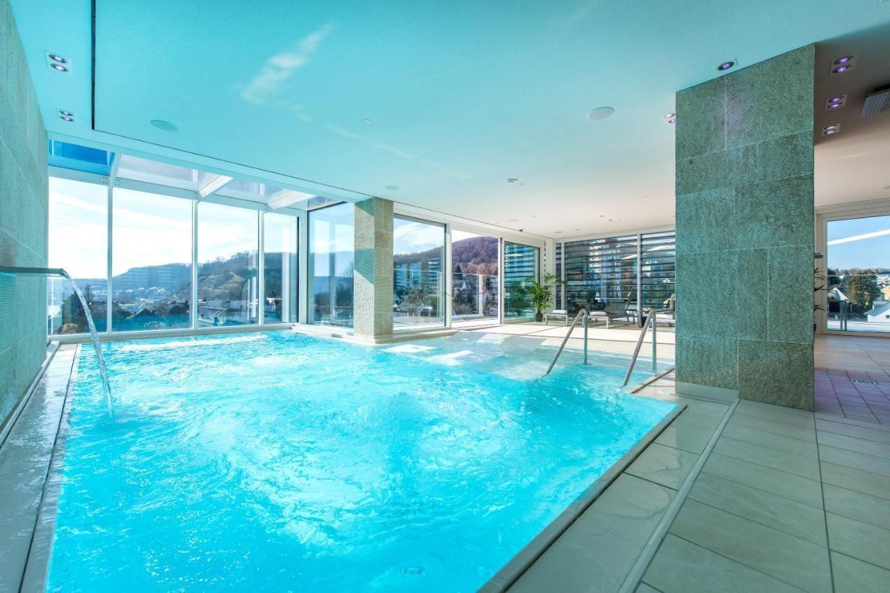 Faehrhaus Koblenz Hotel Ngoại thất bức ảnh The indoor pool